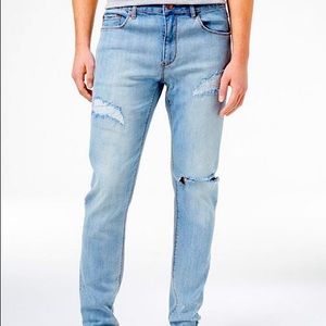 Jaywalker Men’s Stretchy Distressed Jeans